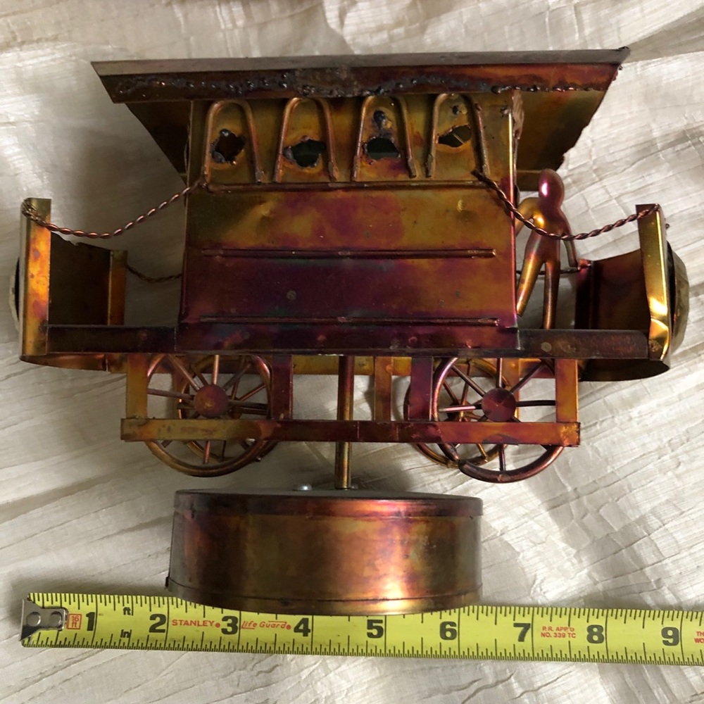 Vintage Cable Car Music Box -I left my heart in San Francisco